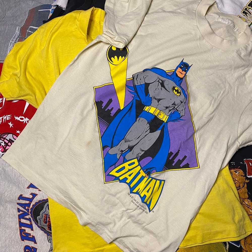 Vintage Vintage Single Stitch 1988 Batman tee - image 1