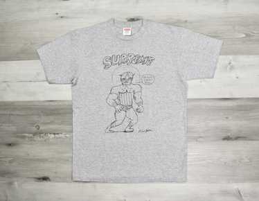 Supreme Supreme x Daniel Johnston Captain America Tee - Gem