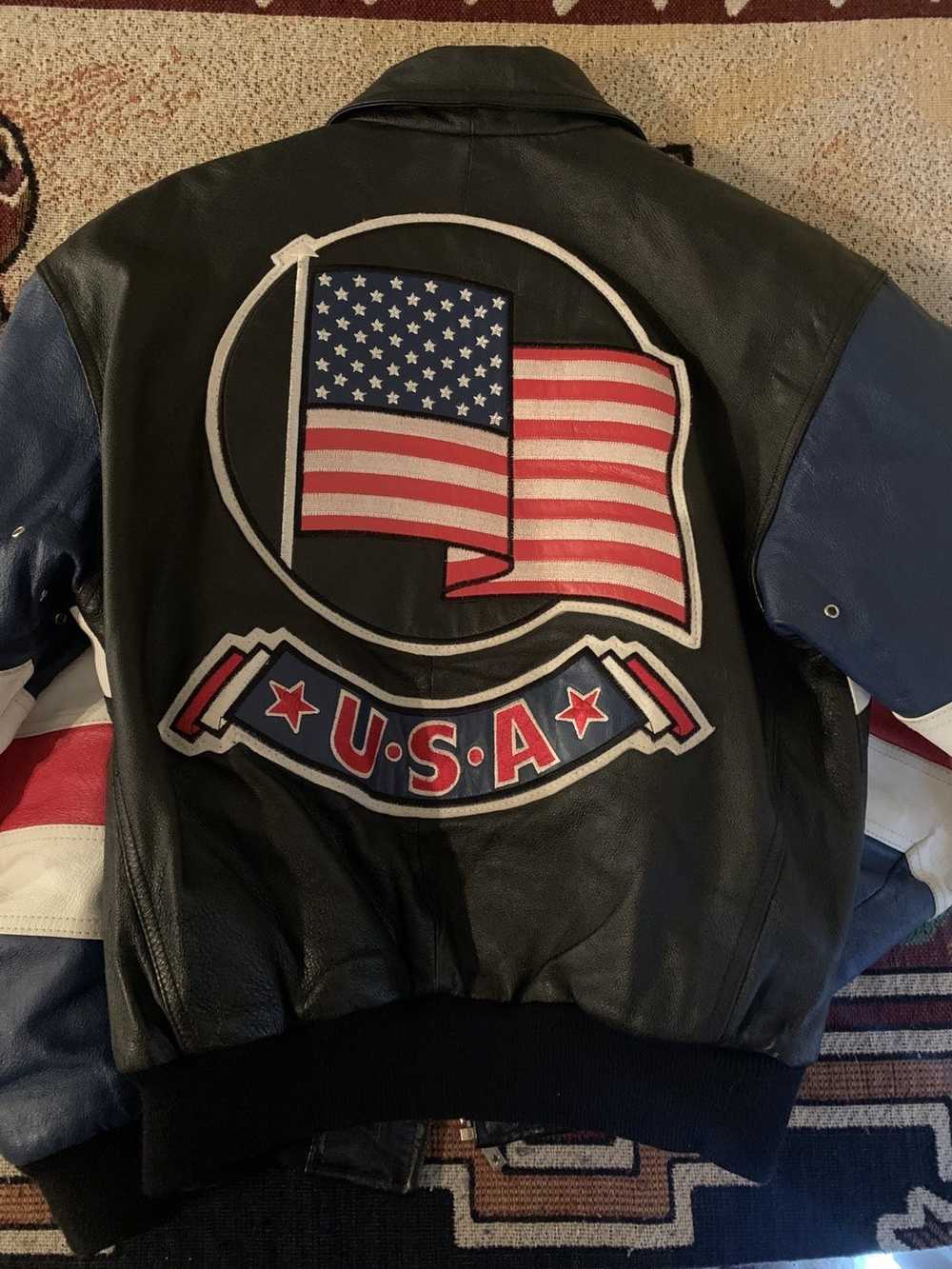 Michael Hoban Vintage USA Leather jacket - image 2