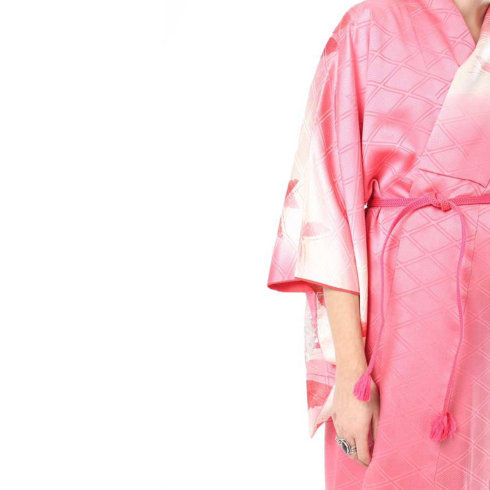 Pink Butterfly Kimono - image 4