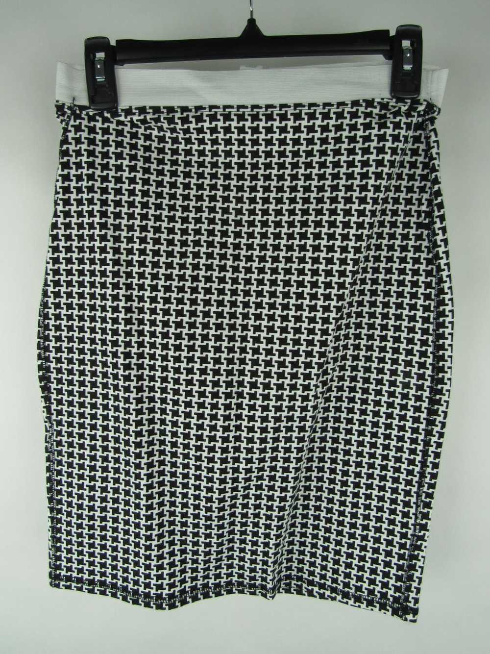 NEW Old Navy Maternity Black White Houndstooth Ponte Stretch