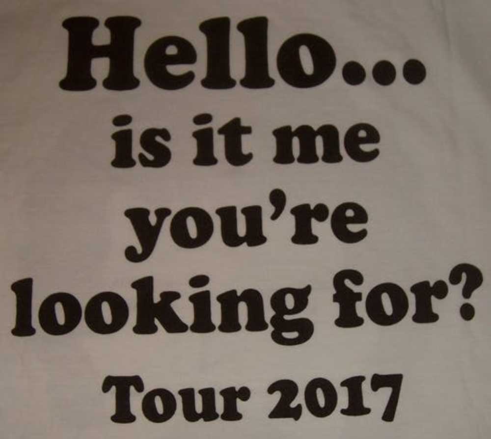 Band Tees × Tour Tee Lionel Ritchie 2017 Hello...… - image 2