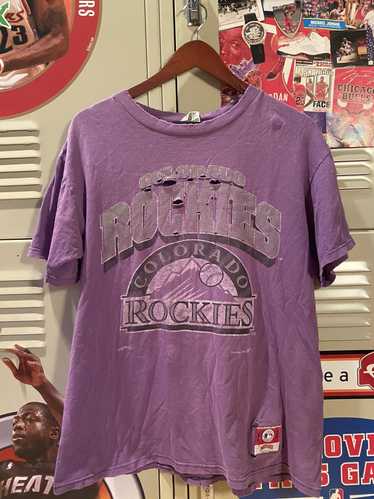 MLB × Nutmeg × Vintage Colorado Rockies Purple Vin