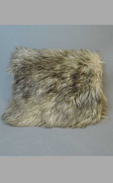 Antique Edwardian Fur Muff, 1900s 15x13 inches, So
