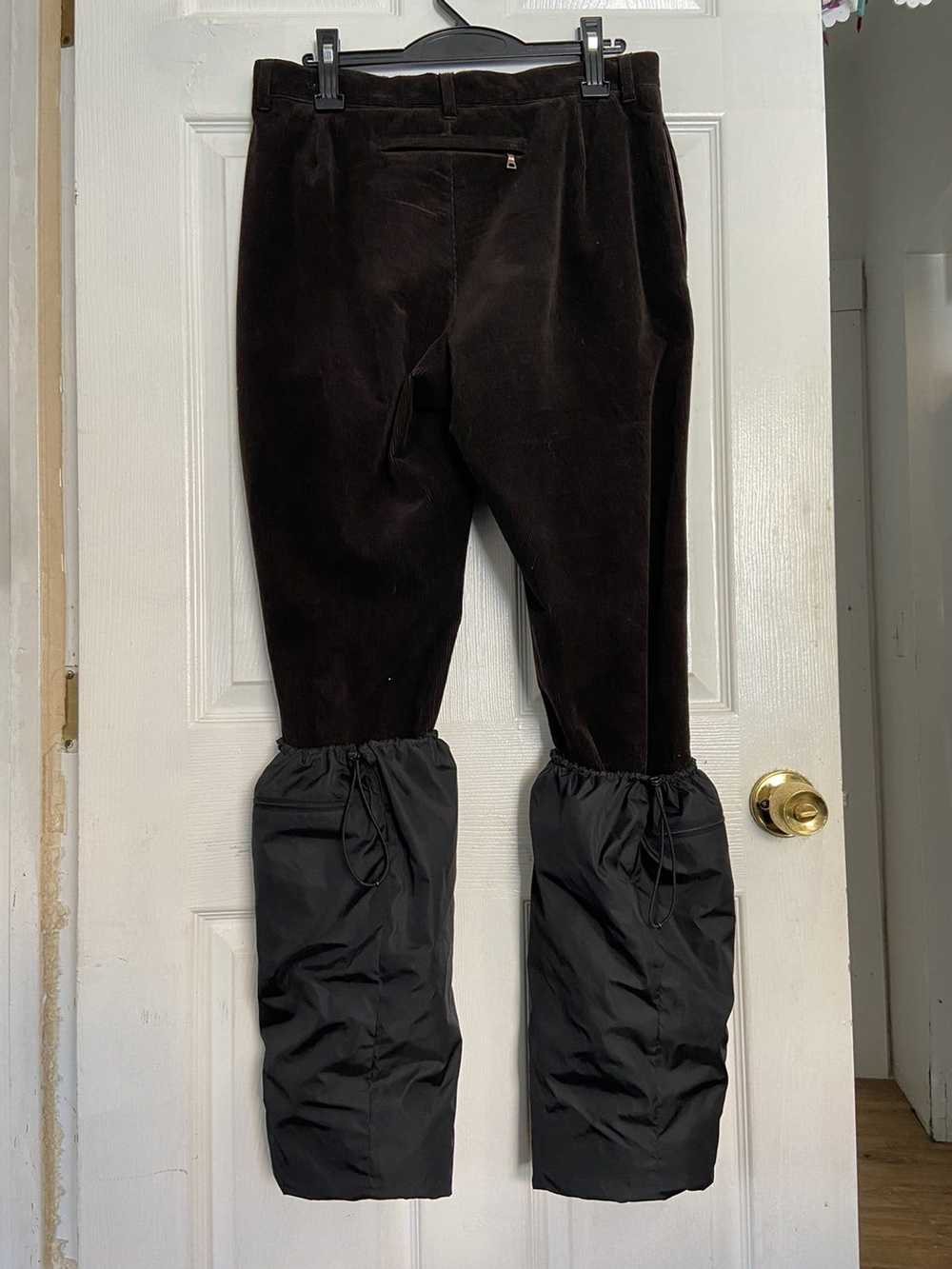 Prada Corduroy Trousers w/ Removable Cargo Pouches - image 2