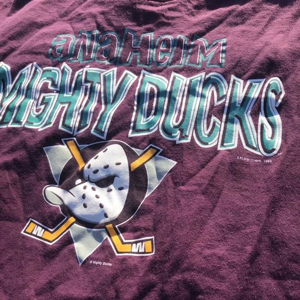 Vintage Vintage 1993 Anaheim Mighty Ducks T-Shirt - image 2