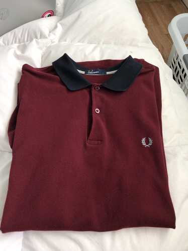 Fred Perry Fred Perry Polo Burgundy Red