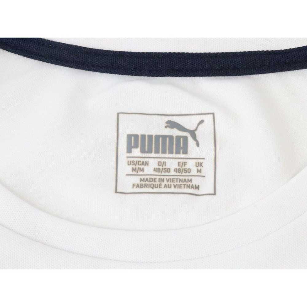 Puma Puma Men's Medium White/Black Polyester USA … - image 4