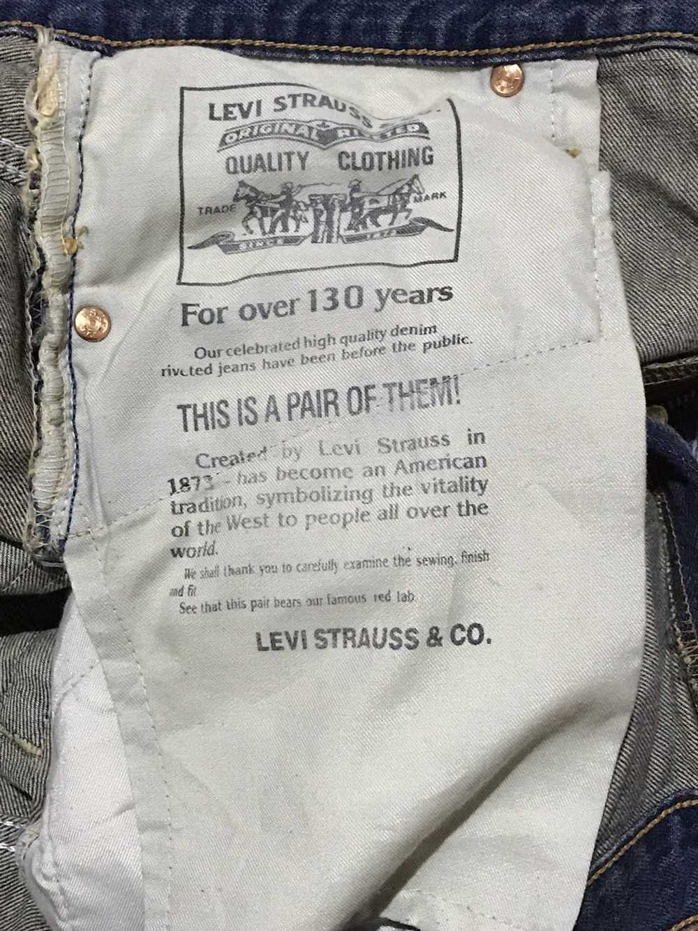 Distressed Denim × Levi's × Streetwear Levis Dist… - image 10