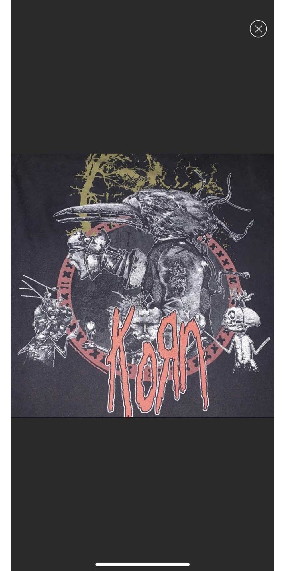 Band Tees Vintage 2007 Korn Tee USA Tour - image 2