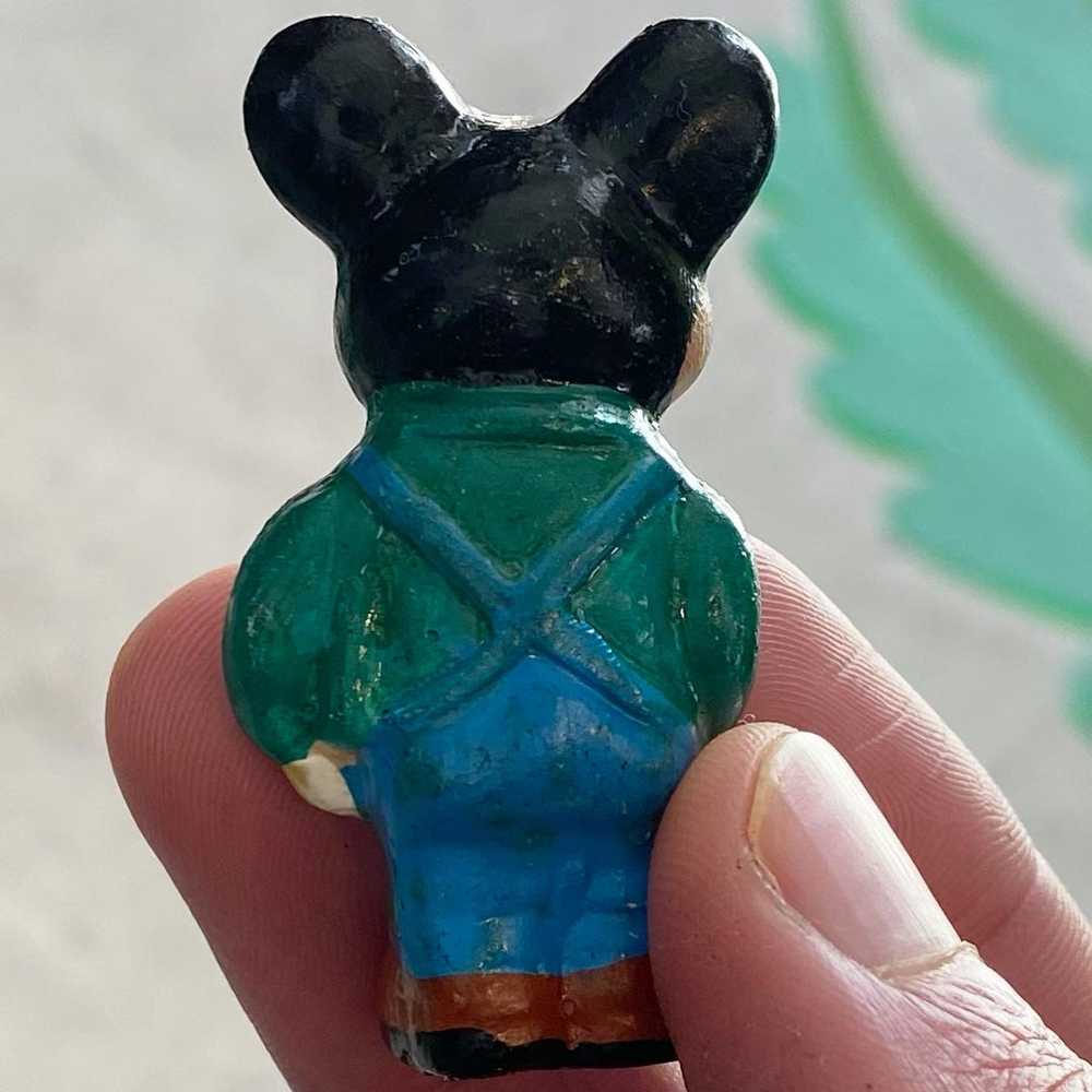 1930s Handmade Mickey and Minnie Figurines - image 5