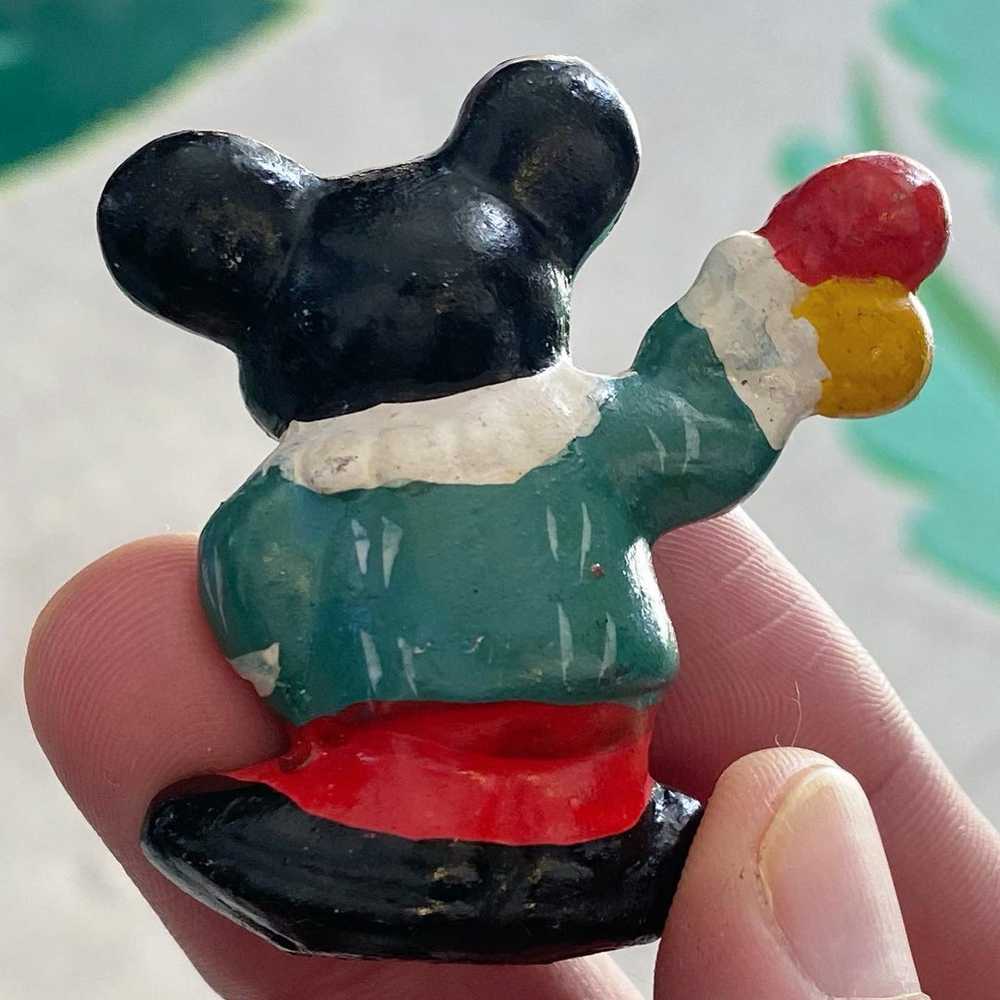 1930s Handmade Mickey and Minnie Figurines - image 7