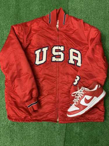 Sportswear × Vintage Vintage USA Bomber Jacket