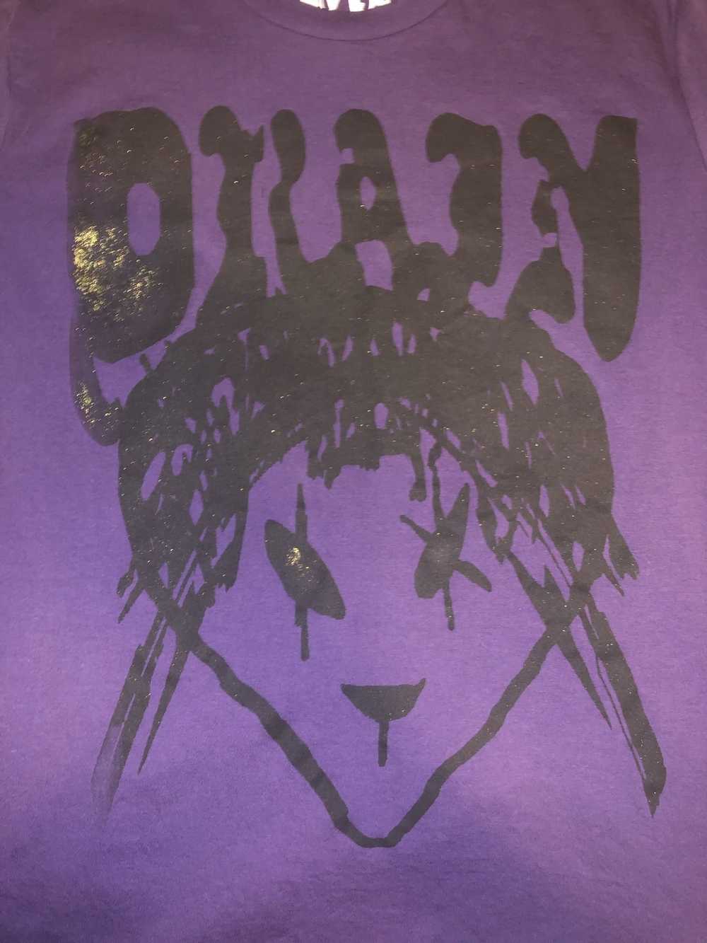 Drain Gang × Sad Boys Sbe Merch Purple Glitter Al… - image 2