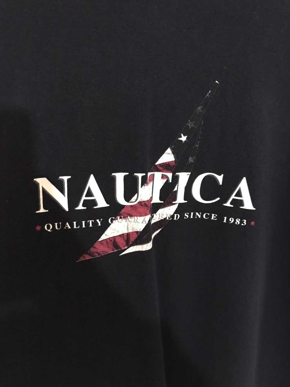 Nautica × Vintage vintage nautica american flag t… - image 2