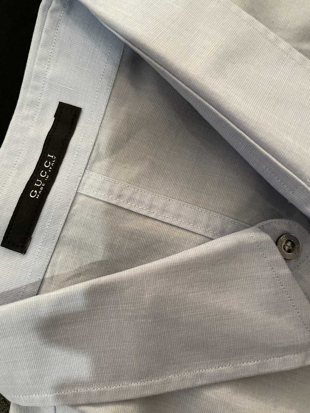 Gucci Gucci Shirt in Light Blue - image 3