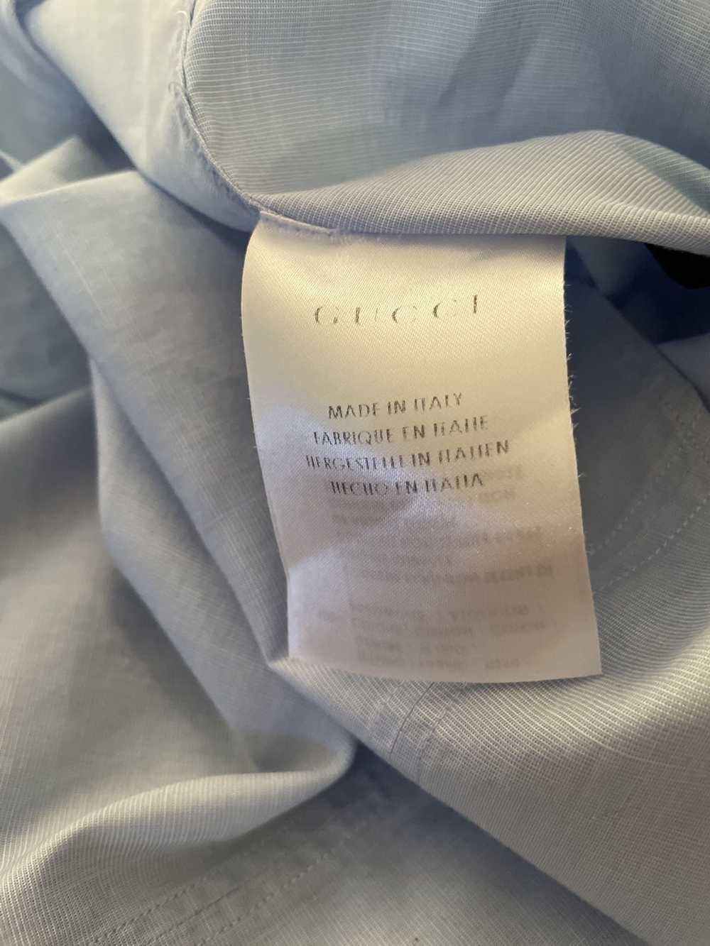 Gucci Gucci Shirt in Light Blue - image 4