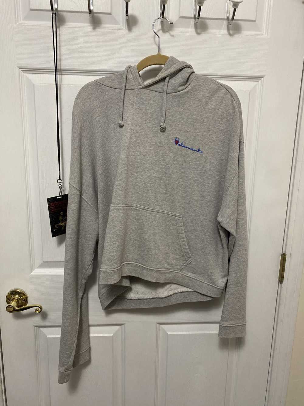 Vetements Champion Logo Hoodie - image 1