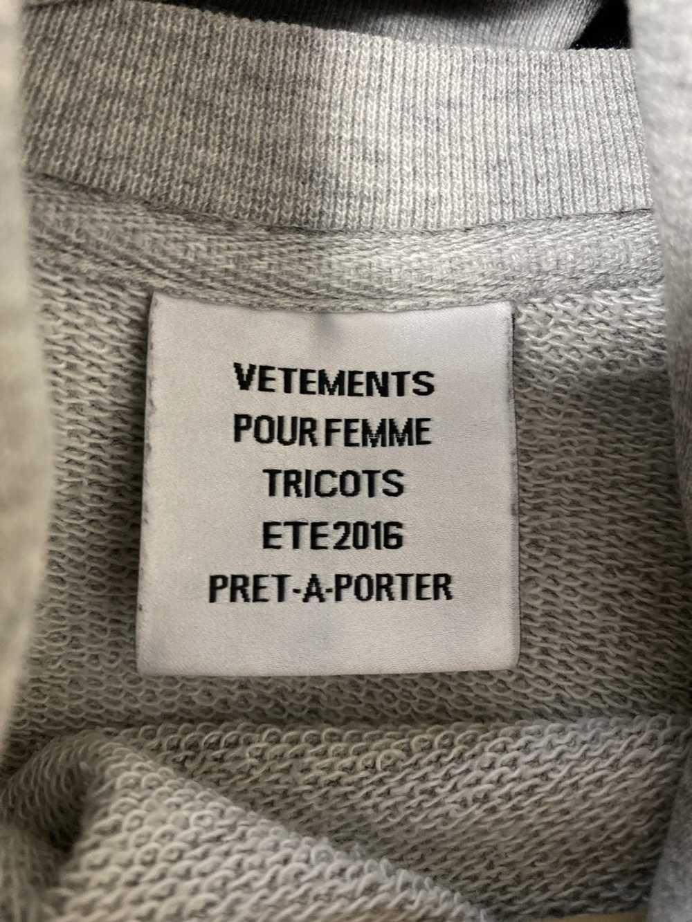 Vetements Champion Logo Hoodie - image 4