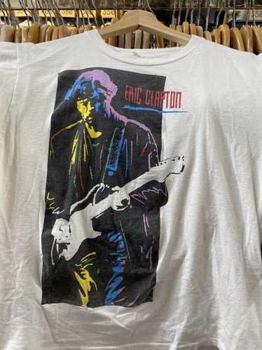 Band Tees × Vintage 1990 Eric Clapton Journeyman w