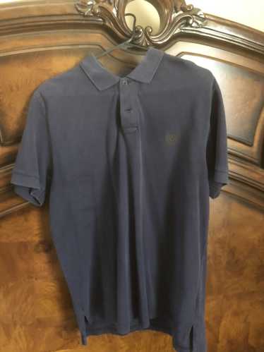 Perry Ellis VINTAGE PERRY ELLIS NAVY POLO *LUCKY*