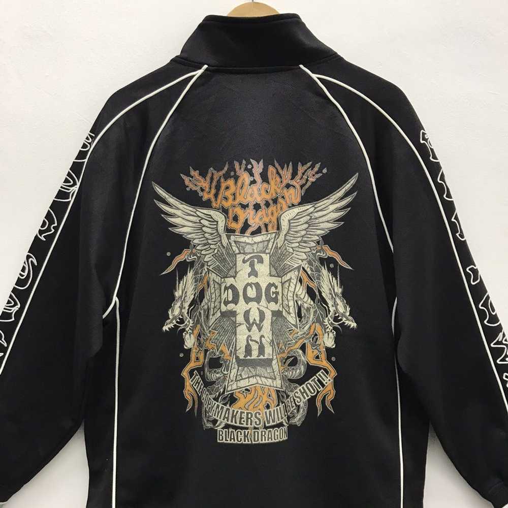 Dogtown × Vintage DOGTOWN Black Dragon Track Top … - image 5