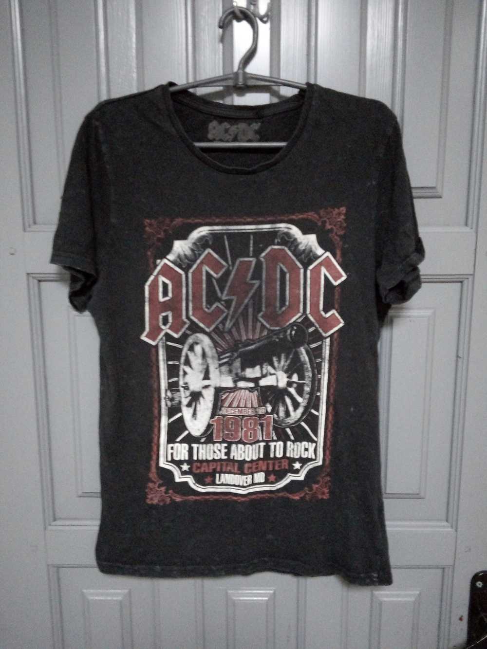 Ac/Dc × Band Tees × Rock T Shirt ACDC T Shirt 198… - image 1