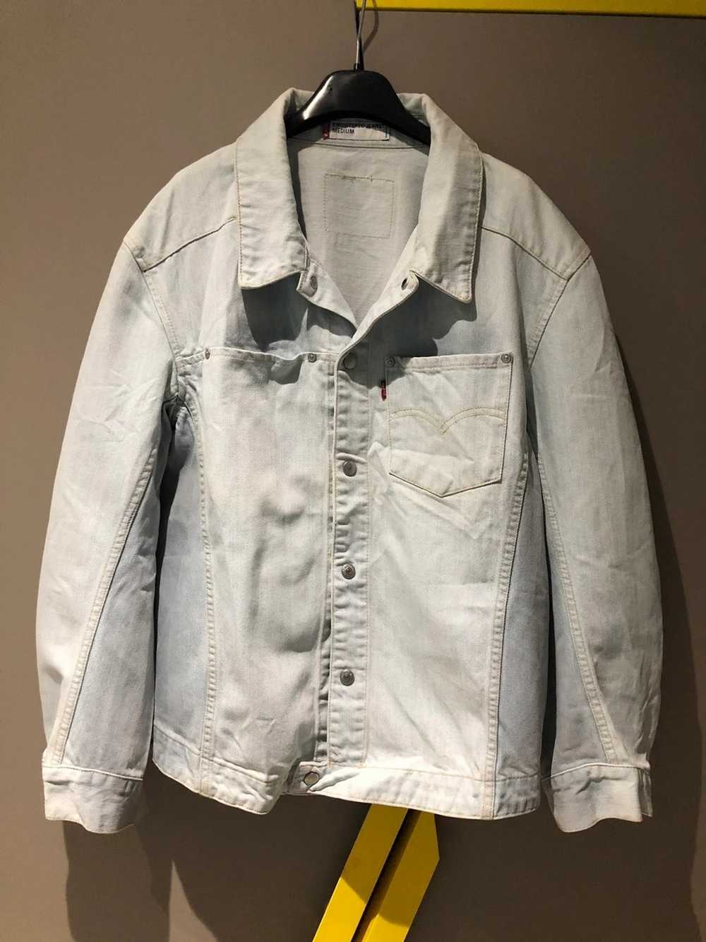 New Arrivals *** Imran Potato Louis Vuitton inspired Jean Jacket Men's Size  XL (Tried On) $499.99 Swipe Left to see more…