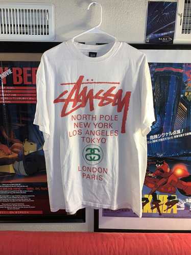 Stussy × Vintage Vintage stussy Christmas tee 2006