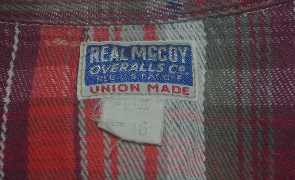 Flannel × The Real McCoy's × Union Made The Real … - image 5