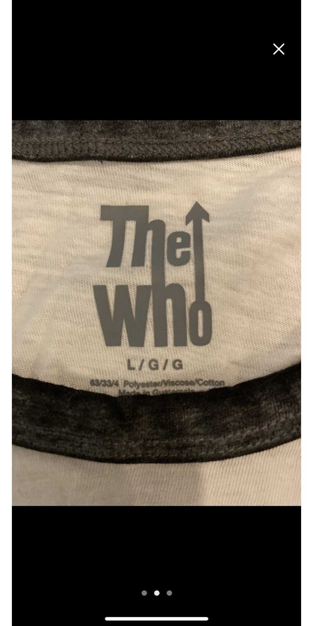 Vintage The WHO T shirt - image 3