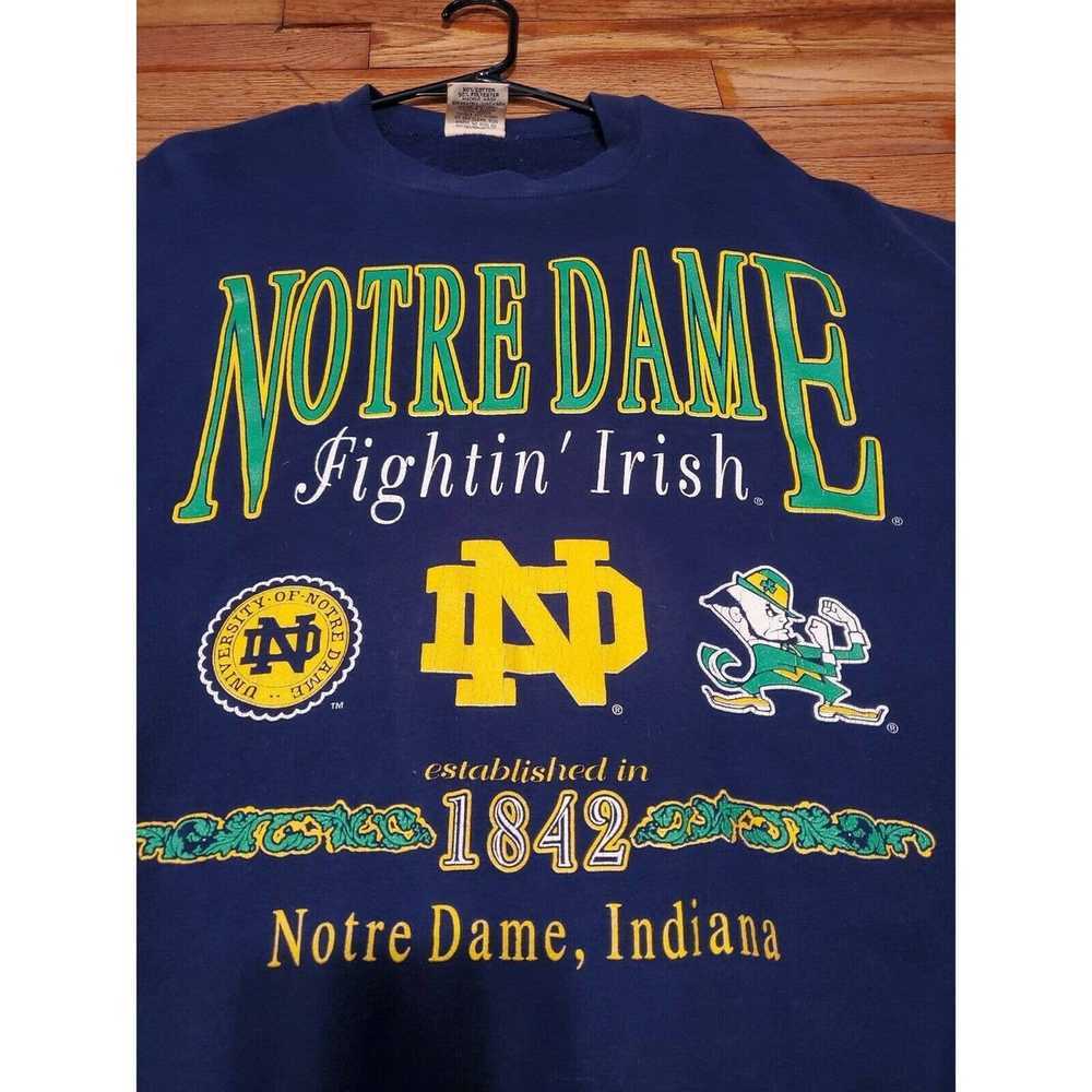 Other Vintage Notre Dame University Fighting Iris… - image 2