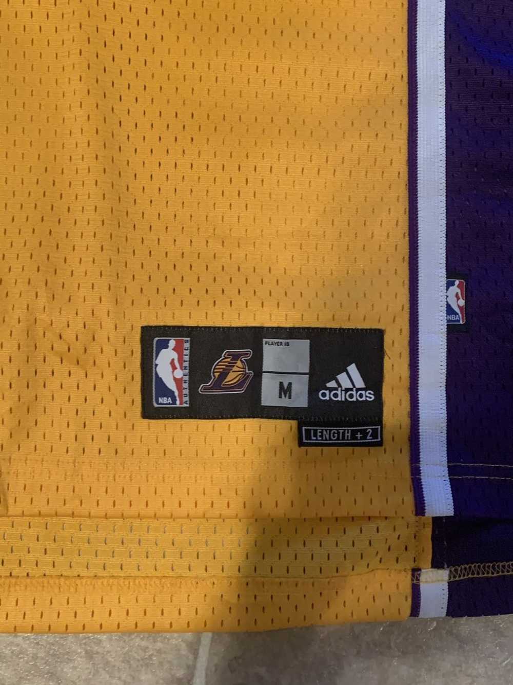 Kobe Bryant Los Angeles Lakers adidas Chase Fashion Replica Jersey - White