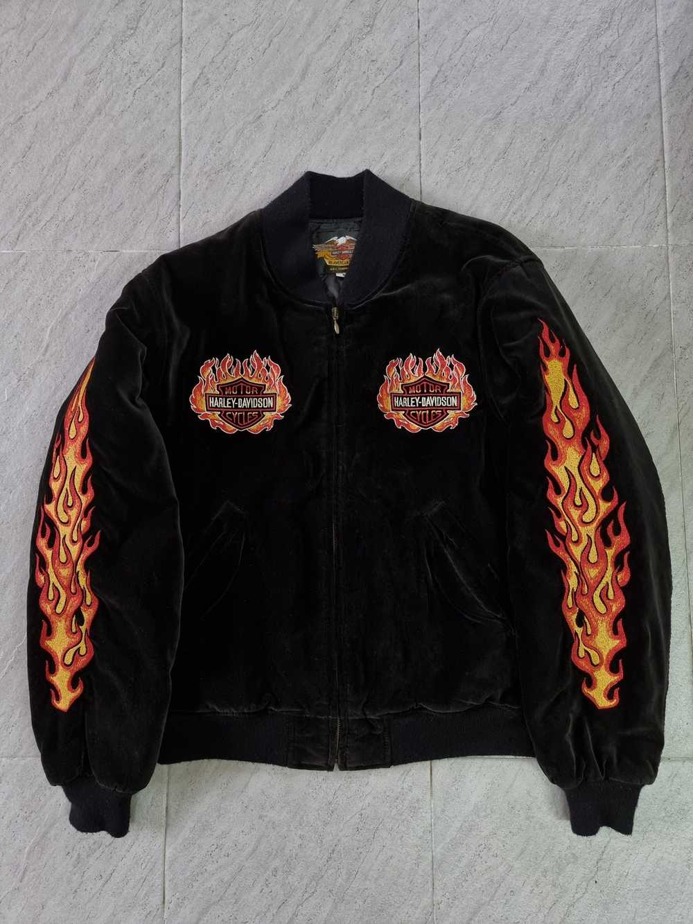 Harley Davidson × Sukajan Souvenir Jacket × Vintage H… - Gem