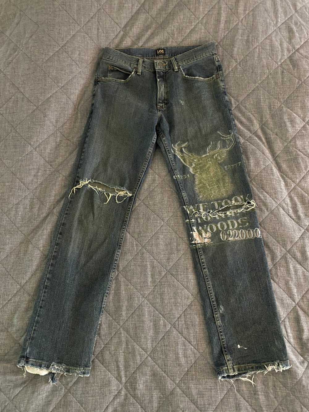Custom × Lee Dasyori denim jeans - image 7