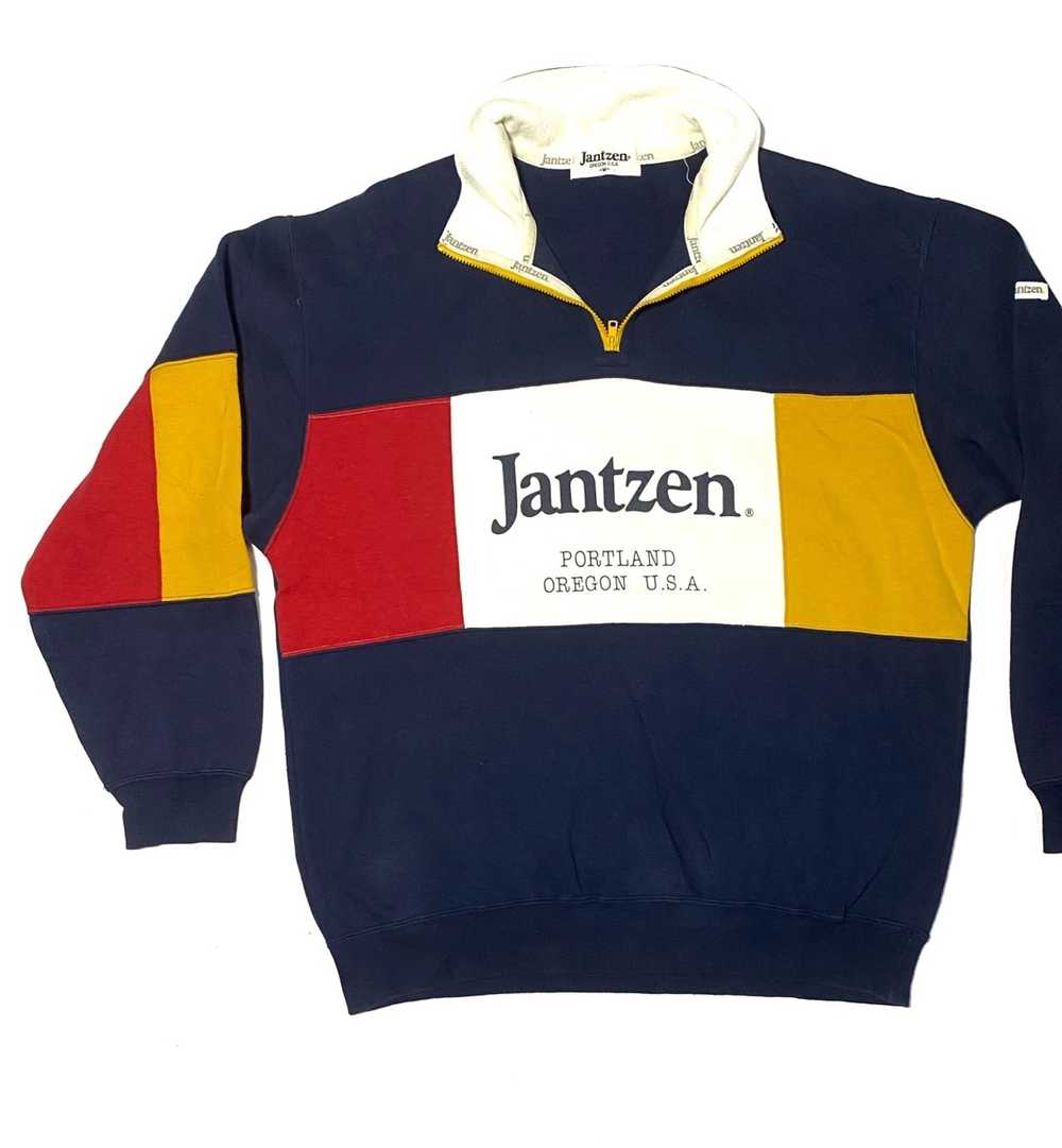 Jantzen × Vintage Vintage Jantzen Block Colour Sw… - image 2