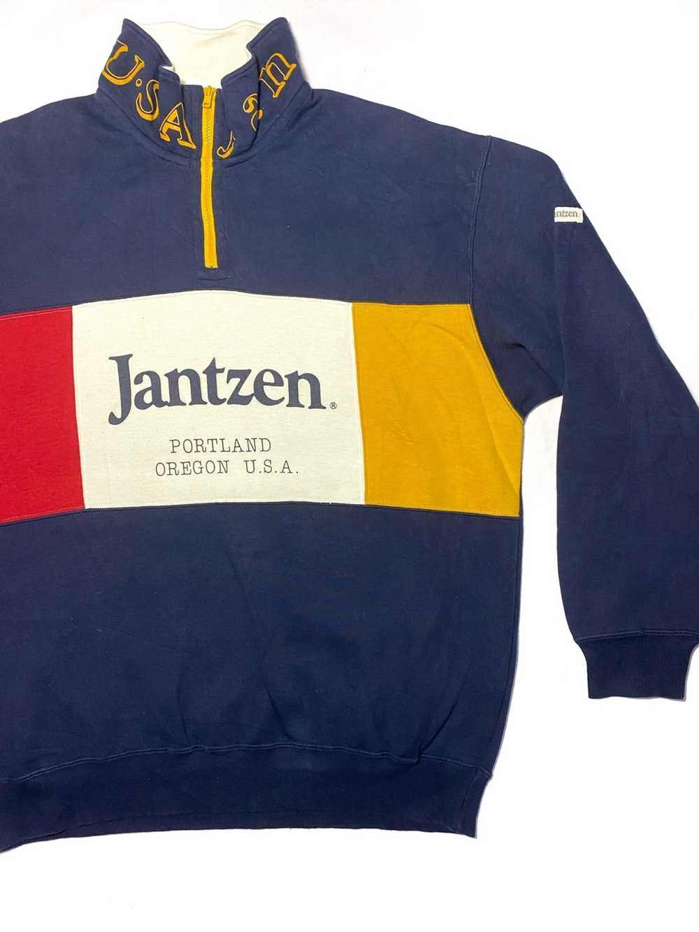 Jantzen × Vintage Vintage Jantzen Block Colour Sw… - image 3