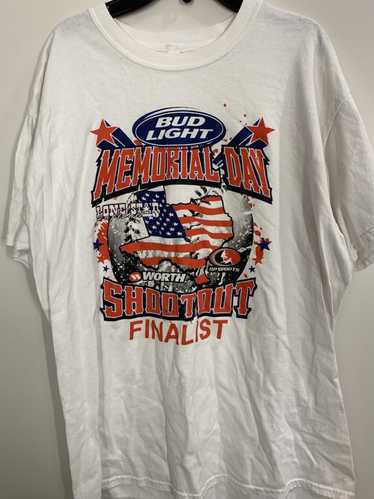 Vintage Bud light memorial day shootout tee