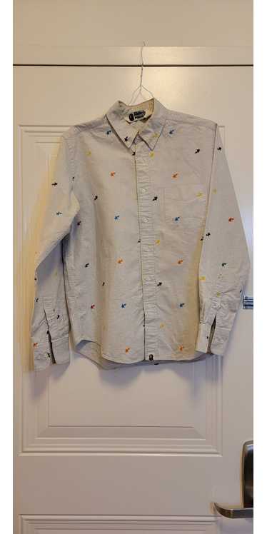 Bape Bape bapesta chambray shirt