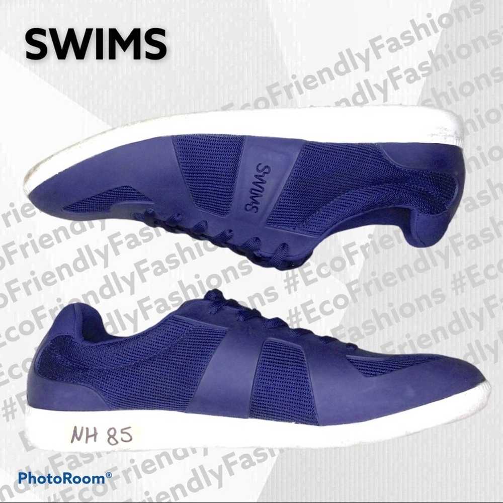 Swims Swims Men Blue Navy Mesh and Rubber Luca Sn… - image 3