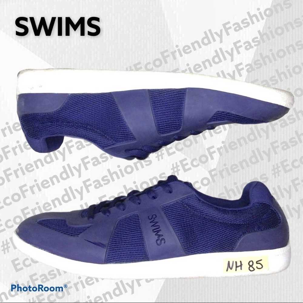 Swims Swims Men Blue Navy Mesh and Rubber Luca Sn… - image 4