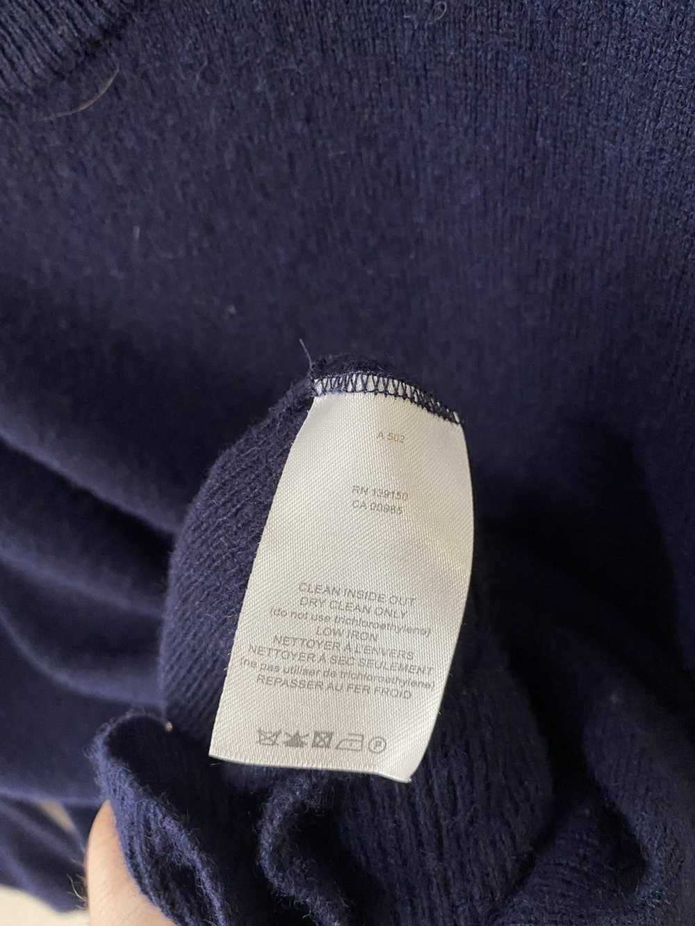 The Row The Row Navy Cashmere Sweater - image 5