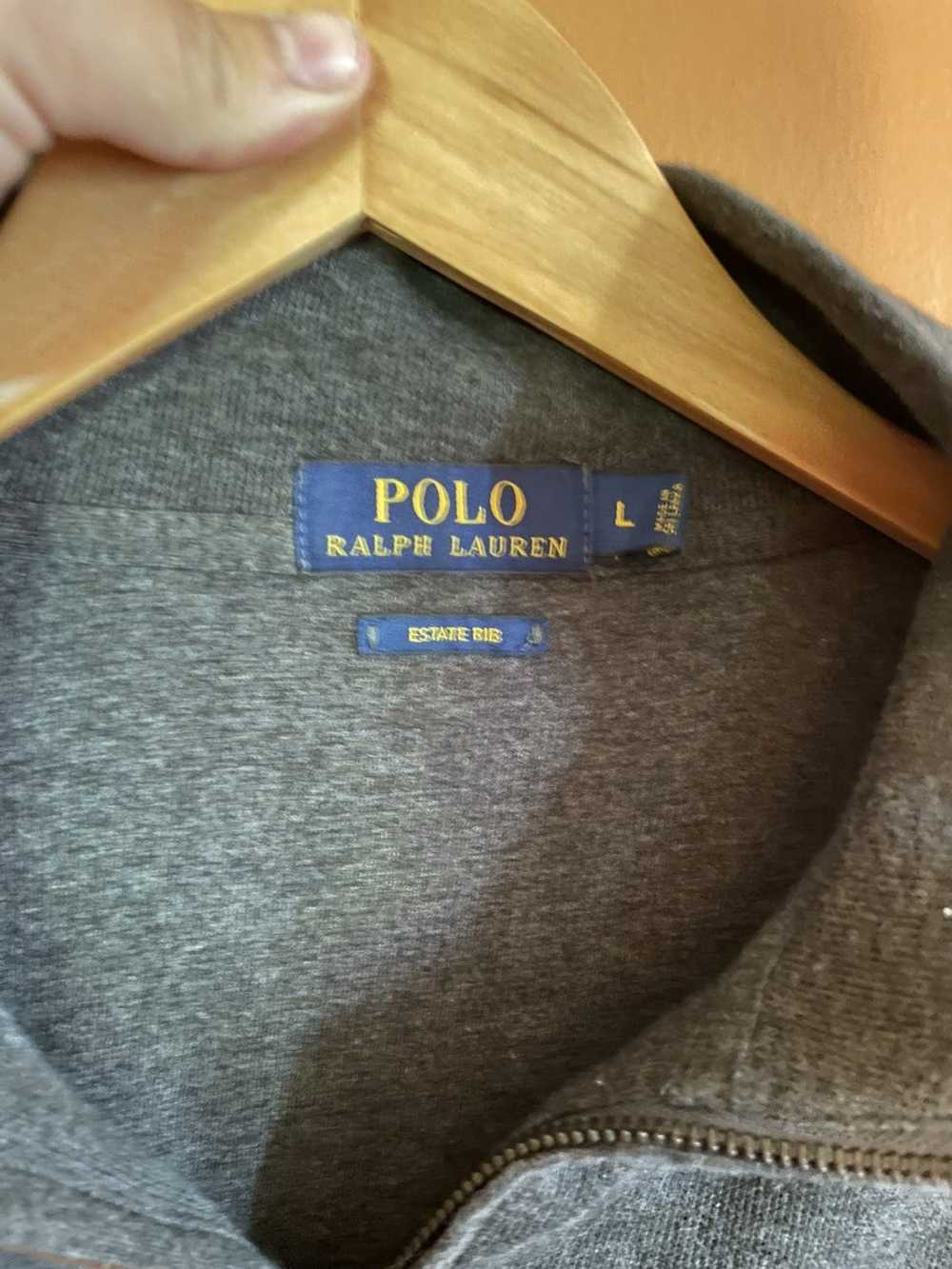 Polo Ralph Lauren Vneck zip up x sweatshirt x Ral… - image 2