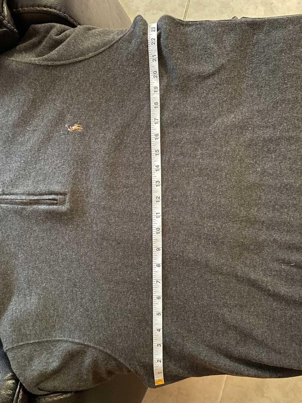 Polo Ralph Lauren Vneck zip up x sweatshirt x Ral… - image 5