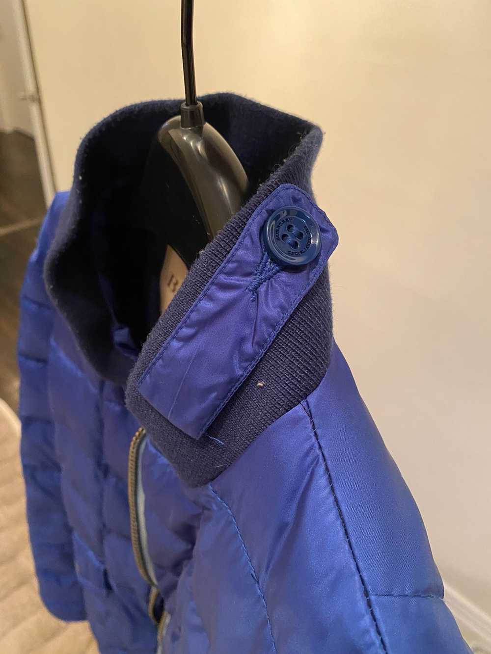 Burberry Burberry Royal Blue Quilted Bomber Jacket - image 6
