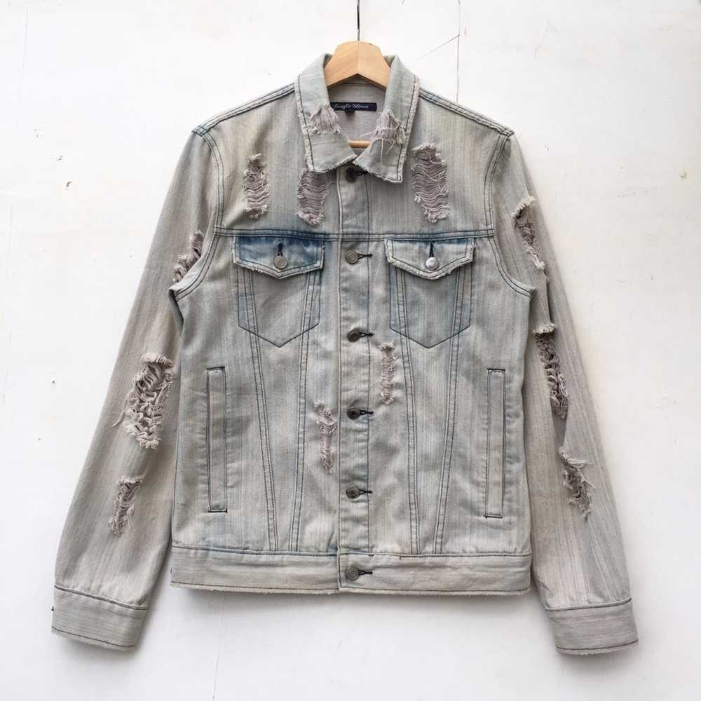 Denim Jacket × Distressed Denim × Japanese Brand … - image 1