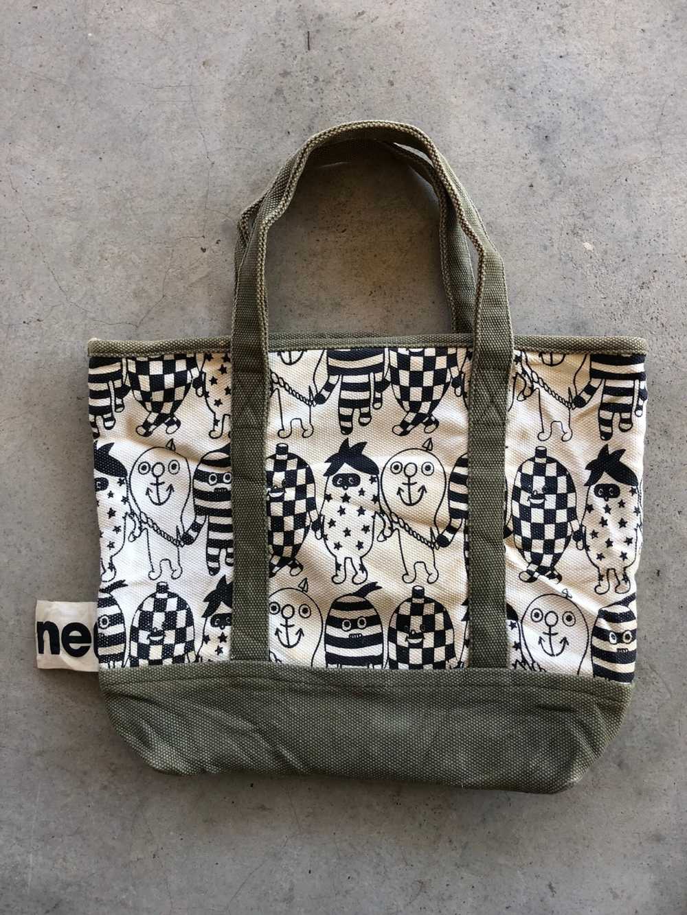 Issey Miyake × Japanese Brand Full Print Tote Bag… - image 1