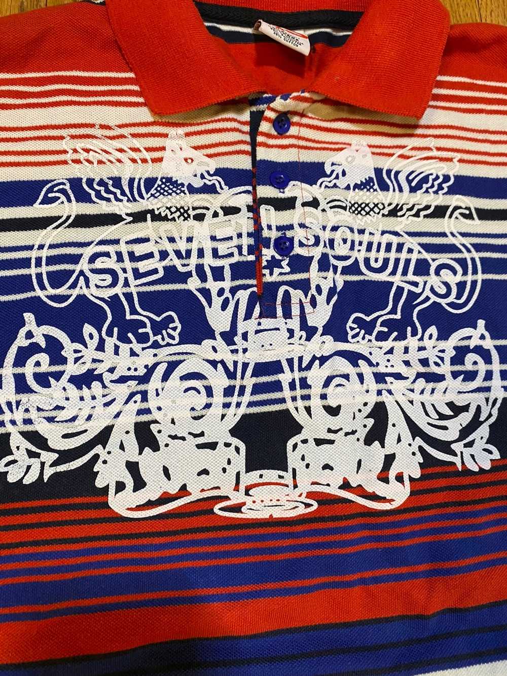 Japanese Brand × Vintage Seven souls polo - Gem