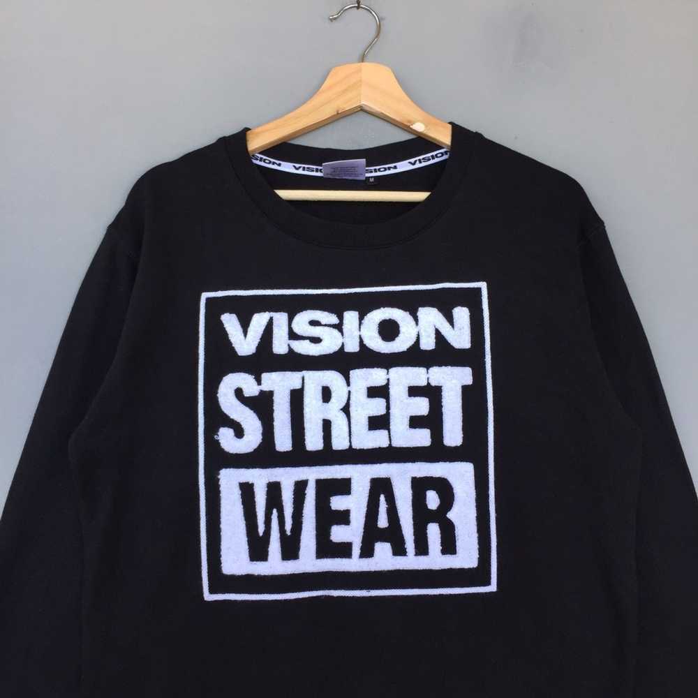 VISION STREET WEAR ロンT 80s アメリカ製 ビンテージ