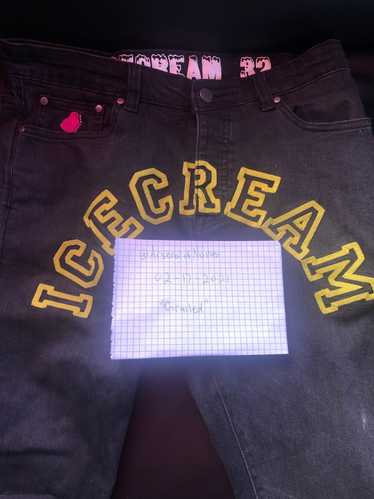 Icecream Ice cream Black and Yellow Jeans